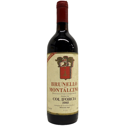 1985 Col D'Orcia Brunello Di Montalcino DOCG - (750ml)